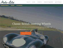 Tablet Screenshot of moto-lita.co.uk